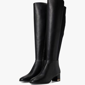 Michael Kors June Flex Leather Knee-High Boots
